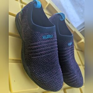 KURU Knit Purple and Black Sneakers